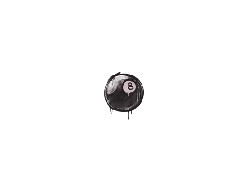 Sealed Graffiti | 8-Ball (War Pig Pink)