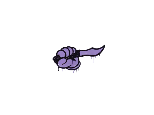 Sealed Graffiti | Backstab (Violent Violet)
