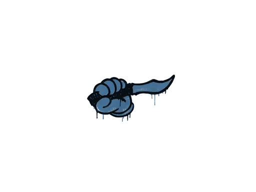 Sealed Graffiti | Backstab (Monarch Blue)