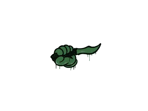 Sealed Graffiti | Backstab (Jungle Green)