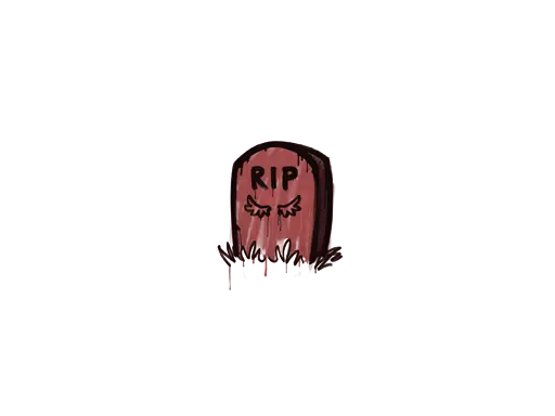 Sealed Graffiti | Tombstone (Blood Red)