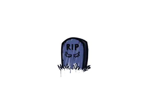 Sealed Graffiti | Tombstone (SWAT Blue)
