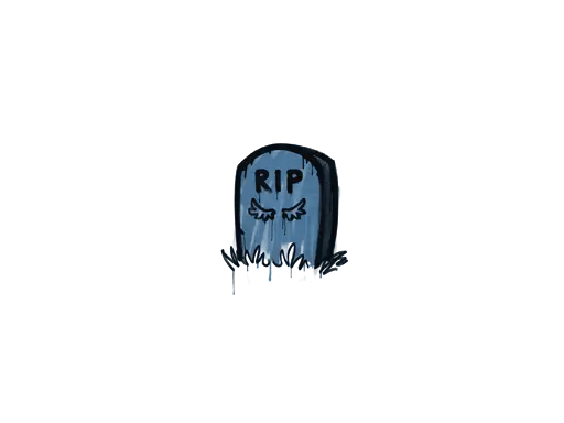 Sealed Graffiti | Tombstone (Monarch Blue)