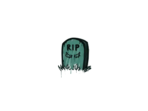 Sealed Graffiti | Tombstone (Frog Green)