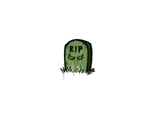 Sealed Graffiti | Tombstone (Battle Green)