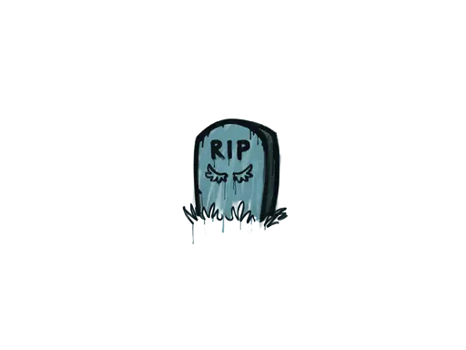 Sealed Graffiti | Tombstone (Wire Blue)