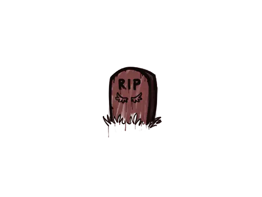 Sealed Graffiti | Tombstone (Brick Red)