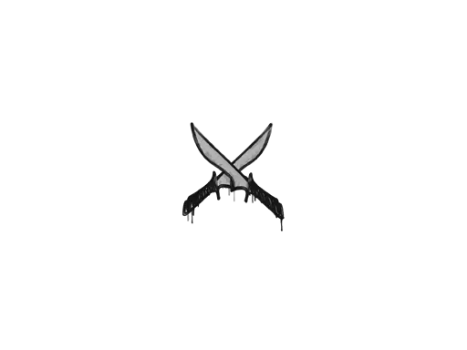 Sealed Graffiti | X-Knives (Shark White)