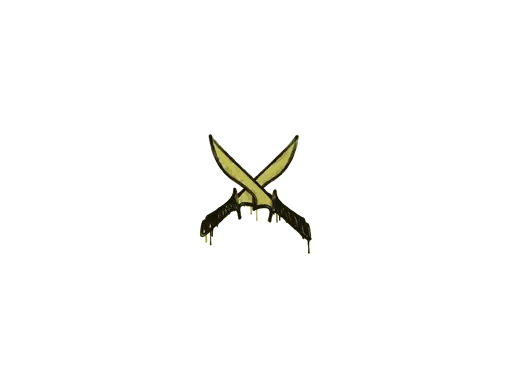 Sealed Graffiti | X-Knives (Tracer Yellow)