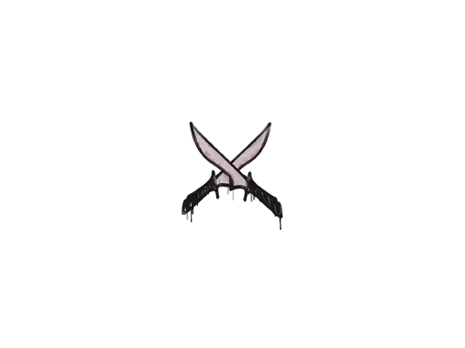 Sealed Graffiti | X-Knives (War Pig Pink)