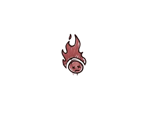 Sealed Graffiti | Toasted (Blood Red)
