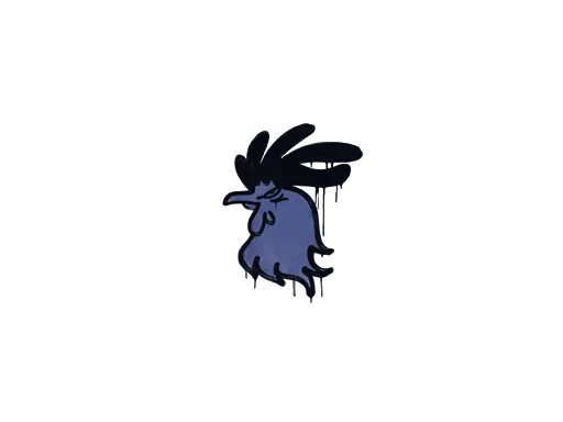 Sealed Graffiti | Cocky (SWAT Blue)