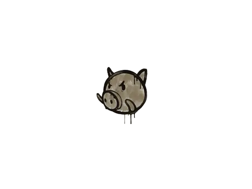 Sealed Graffiti | Piggles (Dust Brown)