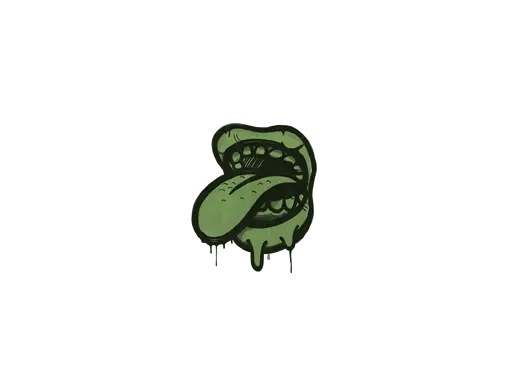 Sealed Graffiti | Eat It (Battle Green)