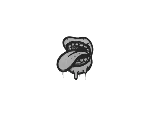 Sealed Graffiti | Eat It (Shark White)