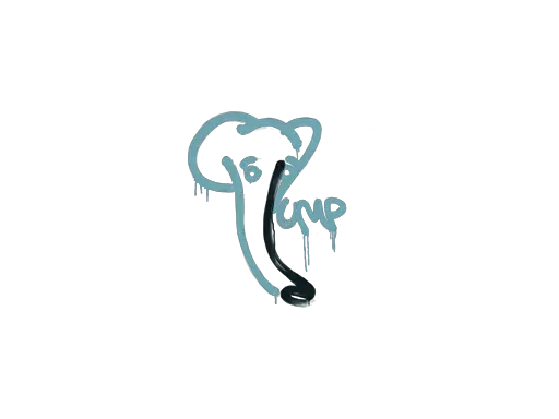 Sealed Graffiti | Recoil UMP-45 (Wire Blue)