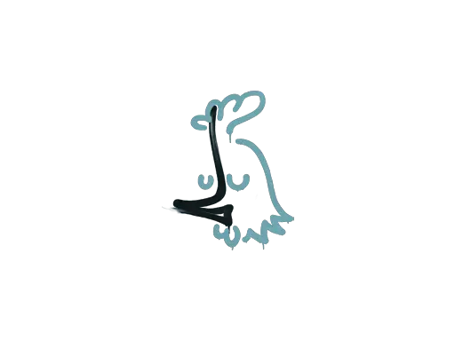 Sealed Graffiti | Recoil AK-47 (Wire Blue)