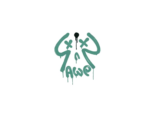 Sealed Graffiti | Recoil AWP (Frog Green)