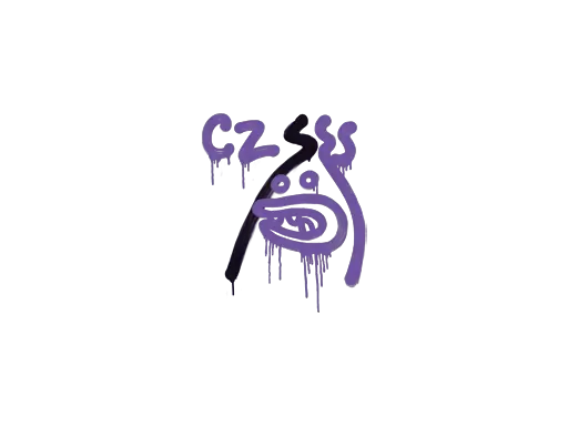 Sealed Graffiti | Recoil CZ-75 (Monster Purple)