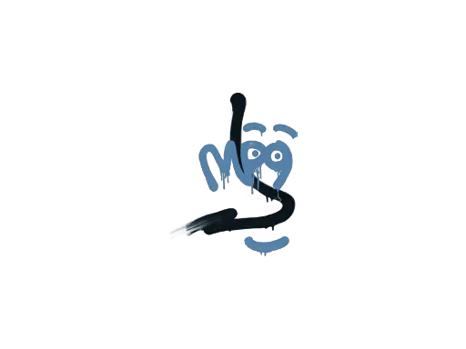 Sealed Graffiti | Recoil MP9 (Monarch Blue)