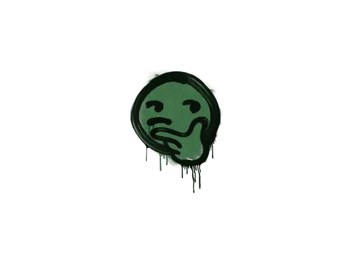 Sealed Graffiti | Thoughtfull (Jungle Green)