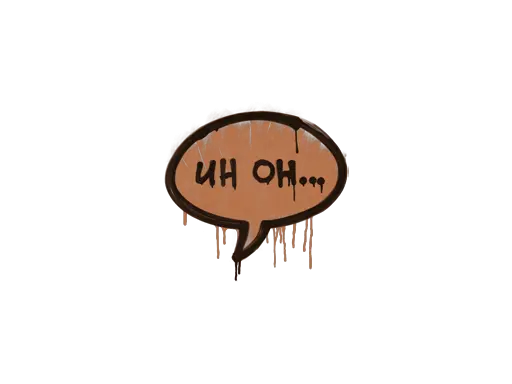Sealed Graffiti | Uh Oh (Tiger Orange)