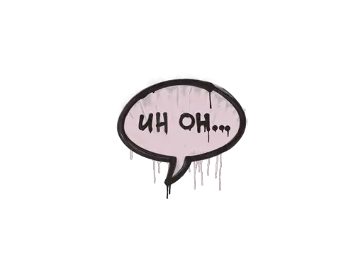 Sealed Graffiti | Uh Oh (War Pig Pink)
