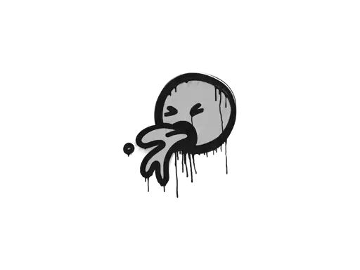 Sealed Graffiti | Puke (Shark White)