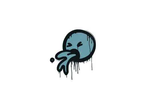Sealed Graffiti | Puke (Wire Blue)
