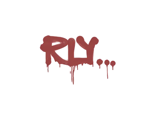Sealed Graffiti | Rly (Blood Red)