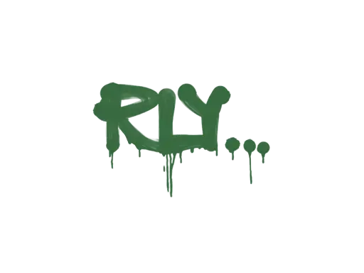 Sealed Graffiti | Rly (Jungle Green)