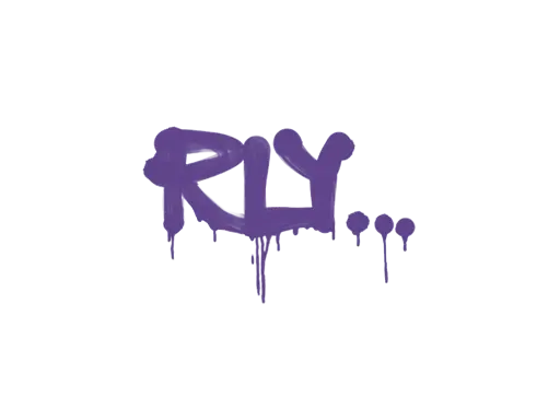 Sealed Graffiti | Rly (Monster Purple)