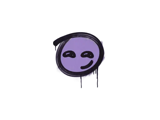 Sealed Graffiti | Smirk (Violent Violet)
