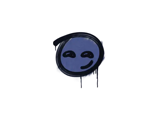 Sealed Graffiti | Smirk (SWAT Blue)