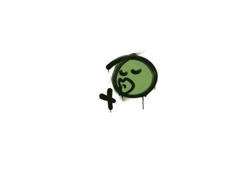 Sealed Graffiti | Smooch (Battle Green)
