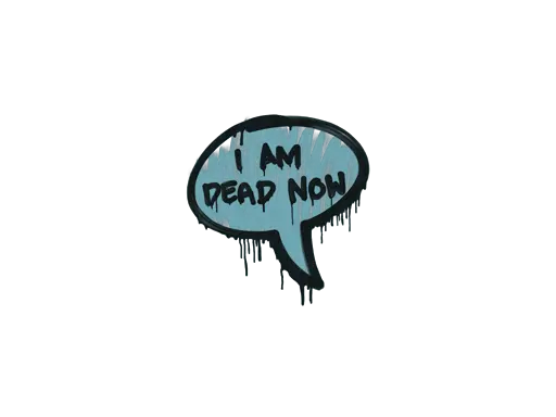 Sealed Graffiti | Dead Now (Wire Blue)