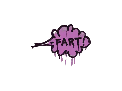 Sealed Graffiti | Fart (Bazooka Pink)