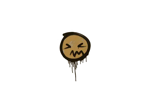 Sealed Graffiti | Grimace (Desert Amber)