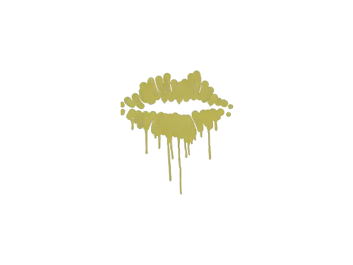 Sealed Graffiti | Kiss (Tracer Yellow)