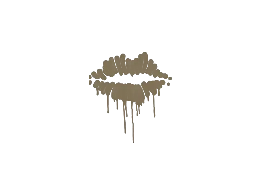 Sealed Graffiti | Kiss (Dust Brown)