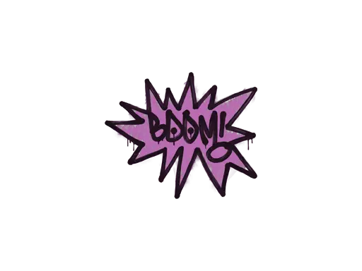 Sealed Graffiti | BOOM (Bazooka Pink)
