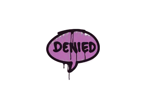 Sealed Graffiti | Denied (Bazooka Pink)