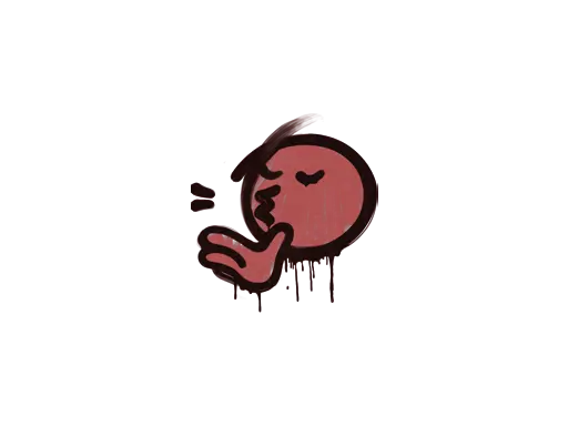 Sealed Graffiti | Chef Kiss (Blood Red)