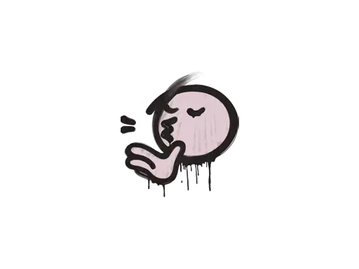 Sealed Graffiti | Chef Kiss (War Pig Pink)