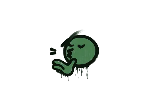 Sealed Graffiti | Chef Kiss (Jungle Green)