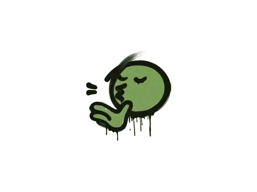 Sealed Graffiti | Chef Kiss (Battle Green)