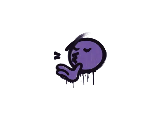 Sealed Graffiti | Chef Kiss (Monster Purple)