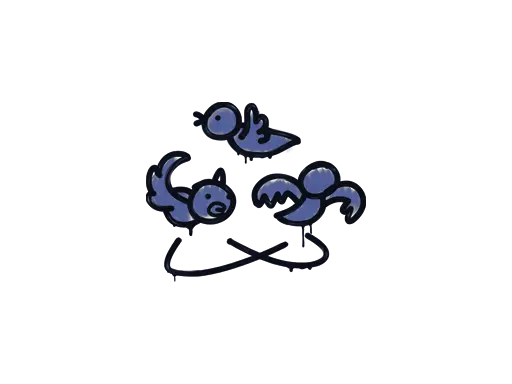 Sealed Graffiti | Dizzy (SWAT Blue)