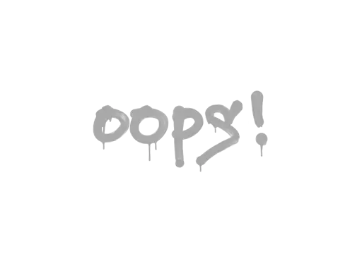 Sealed Graffiti | Oops (Shark White)