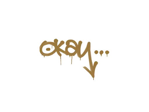 Sealed Graffiti | Okay (Desert Amber)